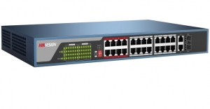24-port 10/100Mbps PoE Switch HIKVISION DS-3E0326P-E(C) Thiết bị hỗ trợ mạng .