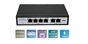 16-Port 10/100Mbps PoE Switch HIKVISION SH-1016P-2C